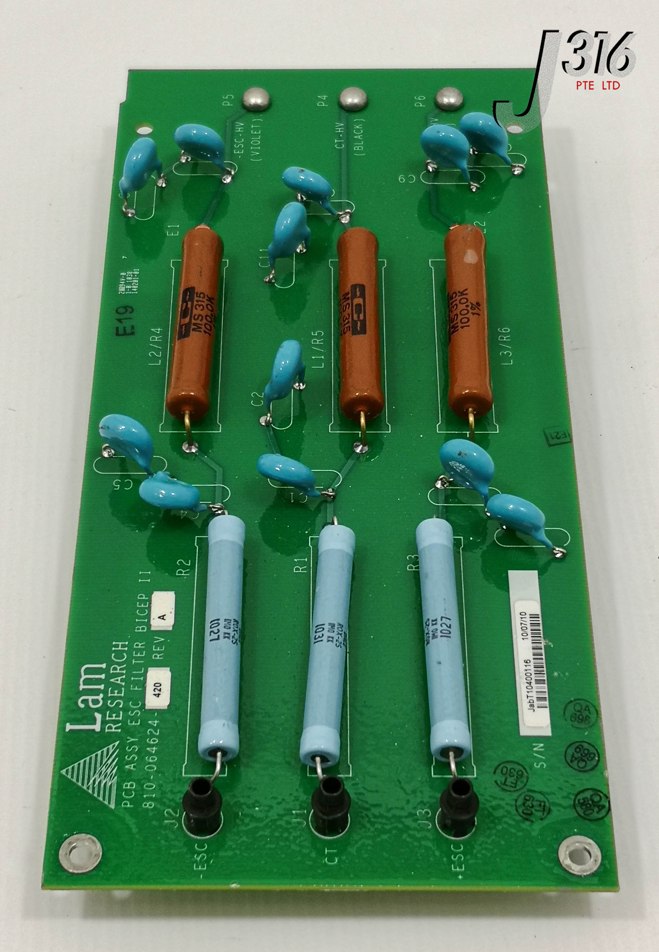 15717 LAM RESEARCH PCB ASSY ESC FILTER BICEP II 810-064624-420 | eBay